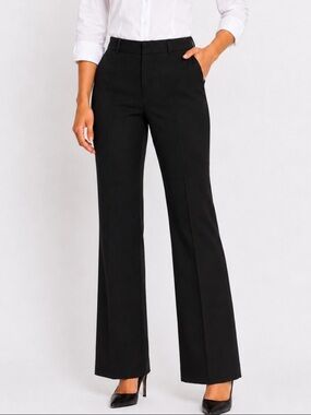 Banana Republic Jackson Fit Black Dress Pants - Petite 00P